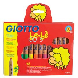 COLORI GIOTTO BE-BE' SUPER MATITONI DA 12