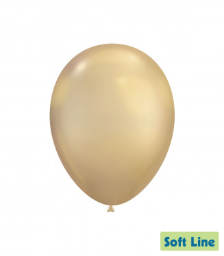 PALLONCINI 12 POLLICI CHROME CM.30 ORO CHIARO 124 CONF.50PZ. SOFT LINE