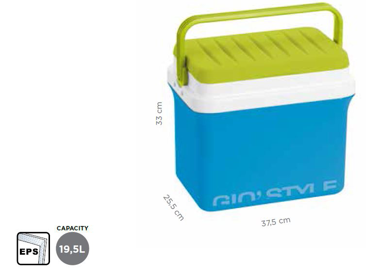 FRIGO PASSIVO LITRI 19,5 FIESTA 20 CM.38x26x33 GIOSTYLE