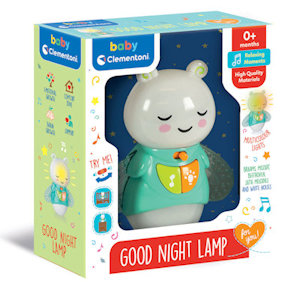 BABY LAMPADA NOTTURNA LUCCIOLA SUONI E LUCI 0+ MESI 17797 CLEMENTONI