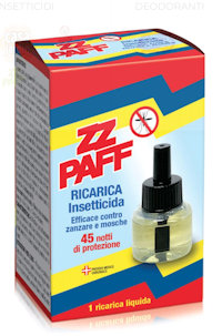PROTEZIONE AMBIENTE ZZ PAFF ANTIZANZARE RICARICA LIQUIDO 45 NOTTI