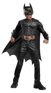COSTUME PERSONAGGIO BATMAN DELUX TAGLIA L. 7/8 ANNI 702362-L