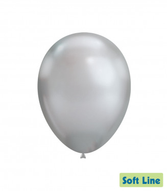 PALLONCINI 12 POLLICI CHROME CM.30 ARGENTO 117 CONF.50PZ. SOFT LINE