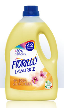 LAVATRICE LIQUIDO LAVAGGI 42 FIORILLO VANIGLIA E ORCHIDEA LT.2,5