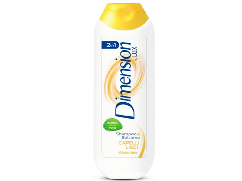 SHAMPOO & BALSAMO DIMENSION 250ML. LISCI 2 IN 1