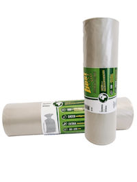 SPAZZATURA sacchi N.U. 90x120 CONF. 7pz. TRASPARENTE AMBRA SPESSO BEST033