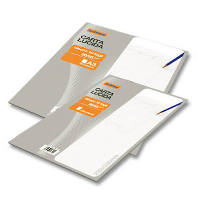 BLOCCO CARTA LUCIDA A3 NIKOFFICE PEZZI 25