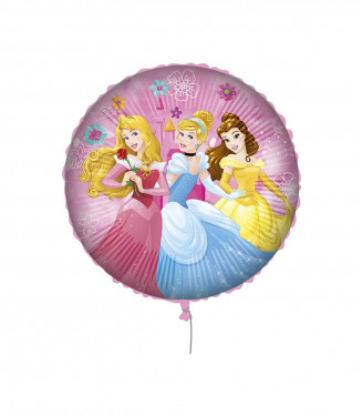 PRINCIPESSE PALLONCINO MYLAR TONDO 18 POLLICI DIAM.CM.45 ROCCA