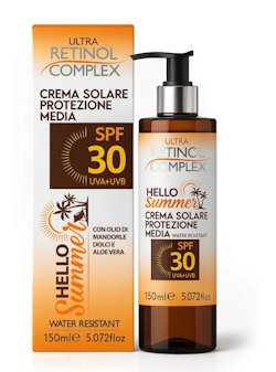 PROTEZIONE CORPO RETINOL CREMA SOLARE SPF30 CONF. 150ML.