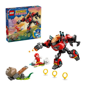 LEGO SONIC KNUCKLES VS. IL MECH EGG CRUSHER DEL DR.EGMAN 77005
