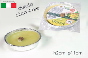 CITRONELLA IN CONTENITORE ALLUMINIO DIAMETRO CM.11 940901 GENERAL