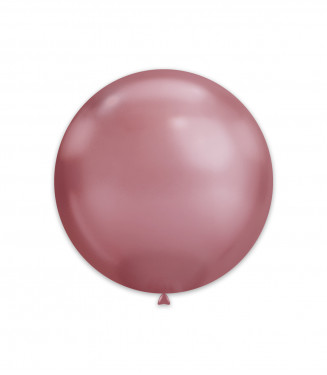 PALLONCINI 15 POLLICI CHROME CM.38 ROSA 91 CONF.25PZ.
