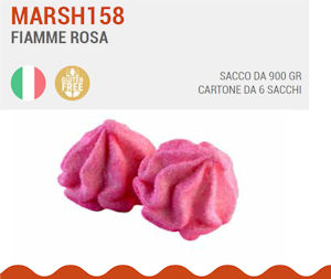 MARSHMALLOW FIAMME ROSA CONF. DA 900GR. BONBY