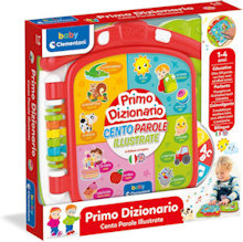 BABY GIOCO PRIMO DIZIONARIO CENTO PAROLE 1-4 ANNI 17984 CLEMENTONI