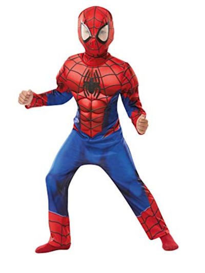 COSTUME PERSONAGGIO SPIDERMAN CLASSIC DELUXE TAGLIA S 3/4 ANNI