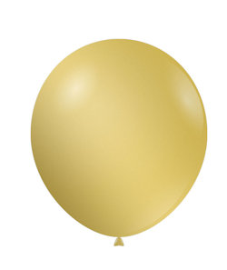 PALLONCINI 5 POLLICI METAL CM.13 CONF.100PZ. CHAMPAGNE 85