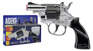 ARMI PISTOLA IN METALLO AGENT POLICE DISC 8 1580 VILLA