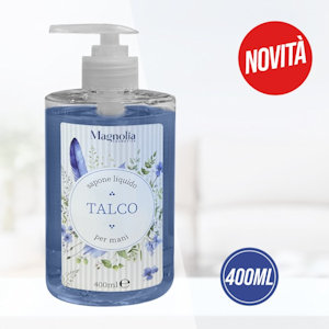 SAPONE LIQUIDO 400ML. CON DOSATORE IRGE TALCO