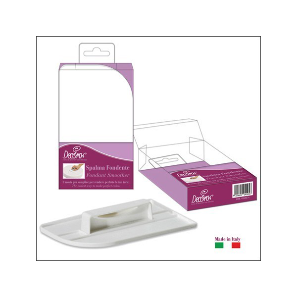 UTENSILE SPALMA FONDENTE DECORA 19 xH. 9.5 CM. DECORA