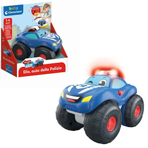 MEZZI AUTO DELLA POLIZIA ELIA 1-4 ANNI INTERATTIVO 17501 CLEMENTONI