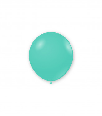 PALLONCINI 5 POLLICI CM.13 CONF.100PZ. ACQUAMARINA 51 PASTELLO