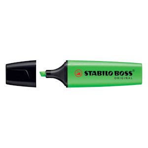 EVIDENZIATORE STABILO BOSS VERDE pezzi 10