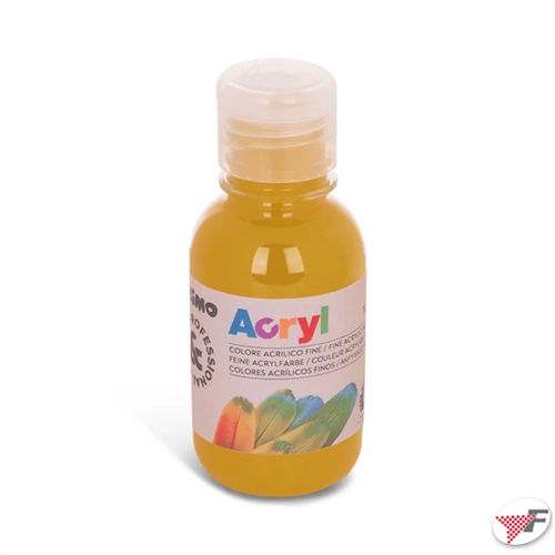 TEMPERA ACRILICA IN FLACONE DA 125ML. OCRA GIALLA PRIMO
