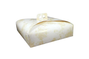 PORTATORTA IN CARTONCINO STAMPATO BOX CLASSICO CM.29x29 SWEEPING