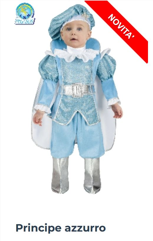 COSTUME BABY 13/18 MESI PRINCIPE AZZURRO DI PEGASUS 2026