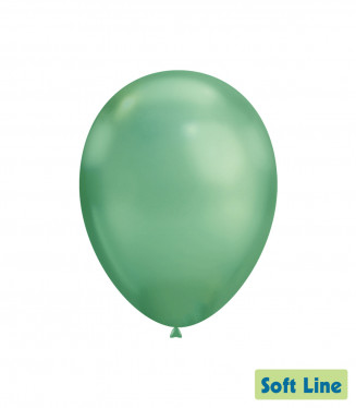 PALLONCINI 12 POLLICI CHROME CM.30 VERDE 121 CONF.50PZ. SOFT LINE