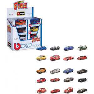 AUTO MODELLINO 1:43 ASSORTIMENTO STREET FIRE METAL BURAGO 3906616.24