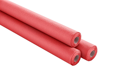 TOVAGLIA A ROTOLO GOFFRATA CM.118x7mt. ROSSO IDEAL