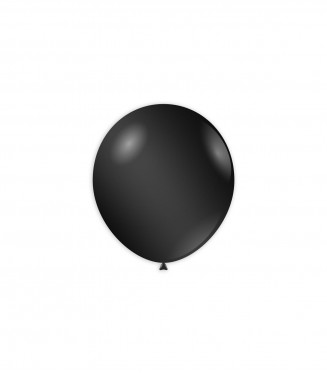 PALLONCINI 5 POLLICI METAL CM.13 CONF.100PZ. NERI 79