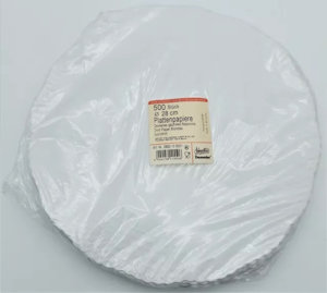 ALIMENTARE SOTTOFRITTI IN CELLULOSA CM.D.28 CONF.500PZ.