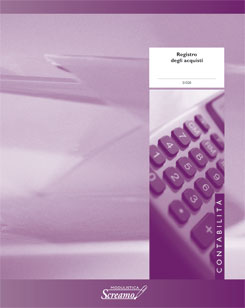 REGISTRO DEGLI ACQUISTI CM.21x29 48 PAGINE NUMERATE