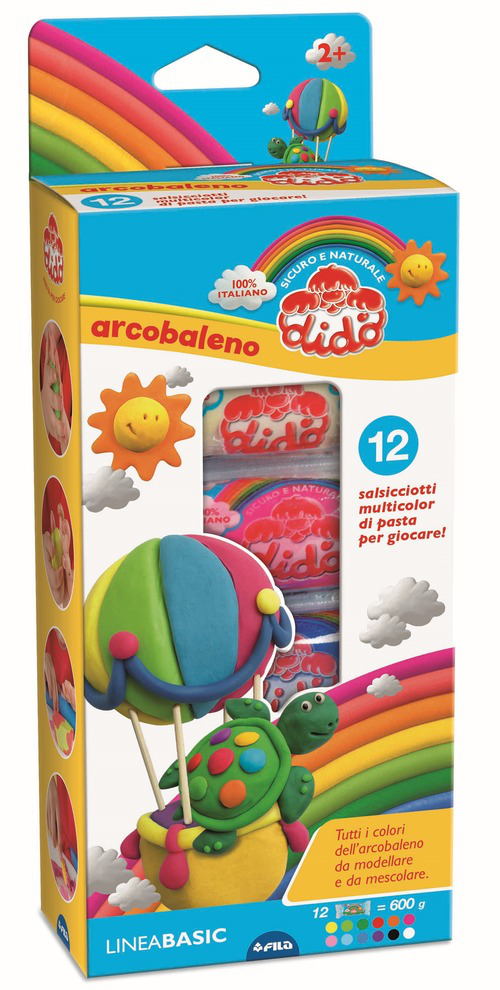 PLASTILINA DIDO' ARCOBALENO 397900