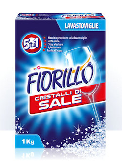 LAVASTOVIGLIE CRISTALLI DI SALE 5 IN 1 CONF. 1KG. FIORILLO