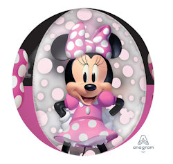 MINNIE PALLONCINO MYLAR TONDO 16 POLLICI ORBZ CM.40 ROCCA