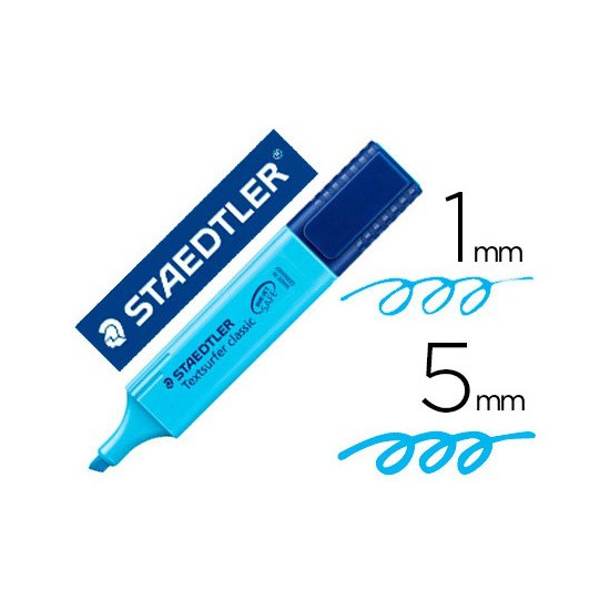 EVIDENZIATORE STAEDTLER TOP BLU PEZZI 10