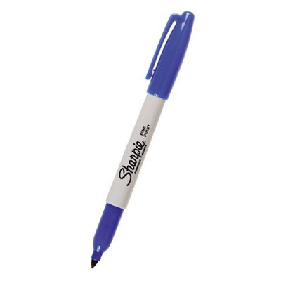 PENNARELLO PAPERMATE SHARPIE PUNTA FINE BLU pezzi 12