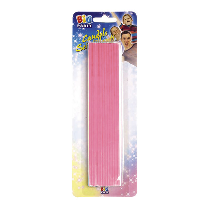 CANDELINE SCINTILLINE ROSA CONF.20 PZ. BIGPARTY