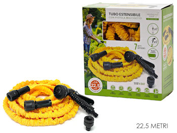 TUBO ESTENSIBILE CON PISTOLA MULTIGETTO DA MT.7,5 FINO A MT.22,5 980931B GENERAL