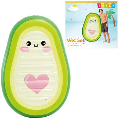 MATERASSINO SAGOMATO AVOCADO CM.165x114x23 INTEX 58739