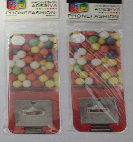 skin adesiva 3D iphone 5 e 5S gomme
