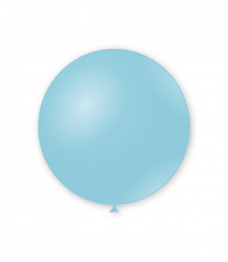 PALLONCINI 15 POLLICI CM.38 CONF.50PZ. CELESTI BABY 39 PASTELLO