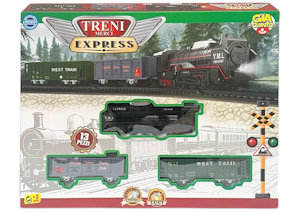 TRENO PISTA A BATTERIA CLASSIC ESPRESSO MERCI GIAV