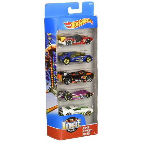 HOT WHEELS CONFEZIONE 5 VEICOLI DJG23/1806