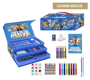KIT DISEGNO VALIGETTA COLORI PERSONAGGIO CASSETTIERA PAW PATROL 2700001764