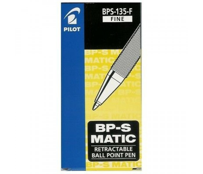 PENNA PILOT BP-S MATIC NERA pezzi 12