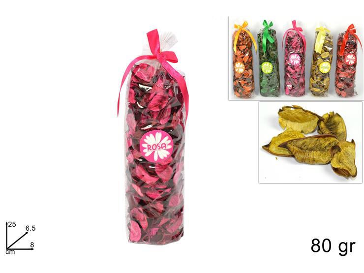 POTPOURRI IN BUSTA DA 80GR. FRAGANZE NATURALI DUESSE